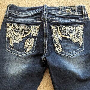 Miss Me Chloe Boot Cut Dreamcatcher Jeans, Size 25